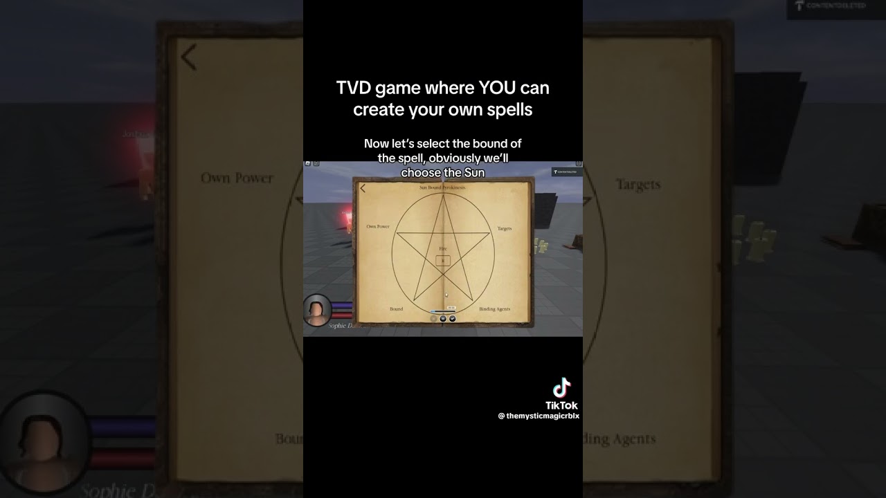Make Your Own Spells | The Vampire Diaries Roblox #robloxnews #tvd #trending