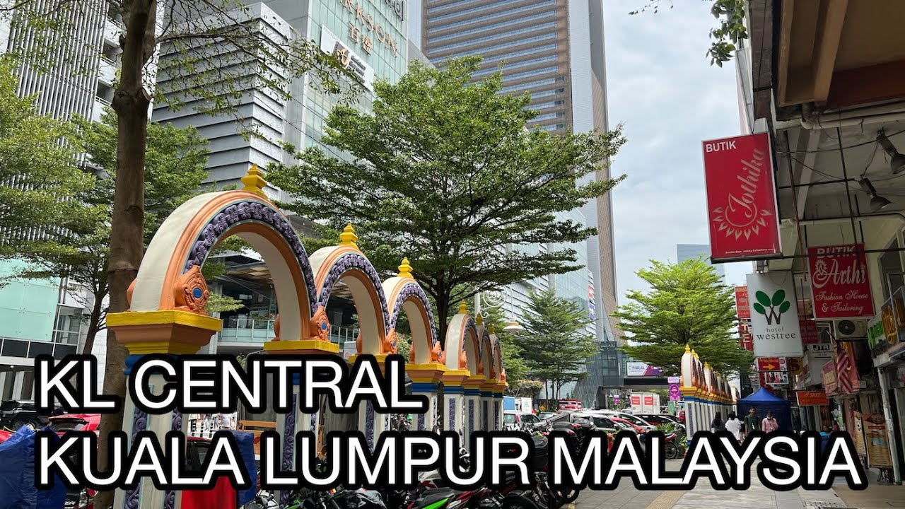 [4K]Walking around KL CENTRAL in Kuala Lumpur Malaysia, Oct 2022