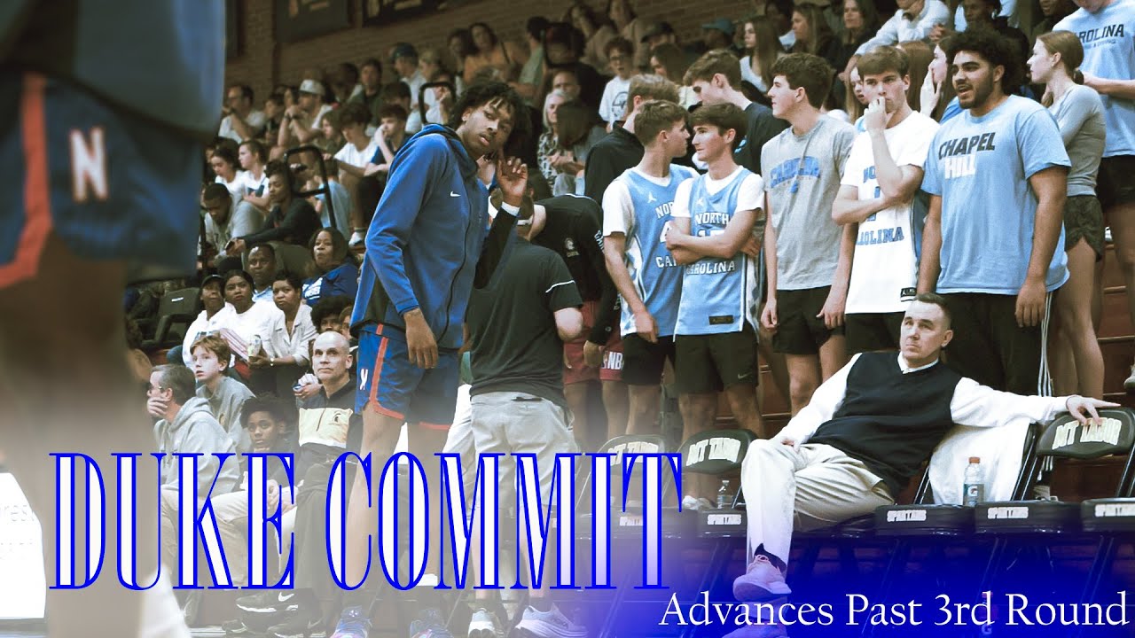 #27 North Meck Vs. Mount Tabor in ROUND 3 STATE PLAYOFFS! Isaiah Evans is CLUTCH!