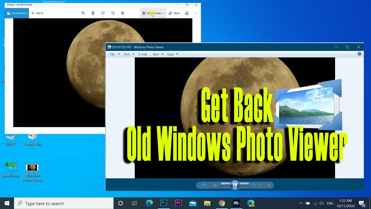 How to get back old Windows Photo Viewer on Windows 11 / 10
