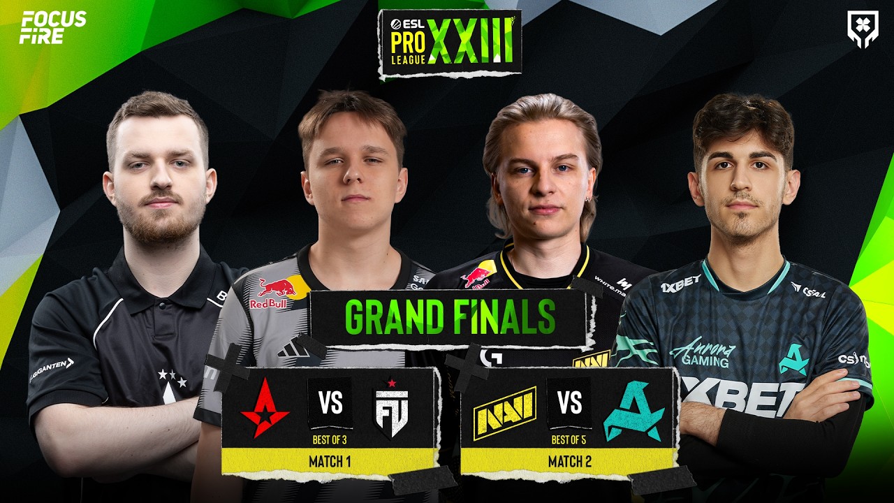 [FIL] ESL Pro League S23 Grand Finals - NAVI vs Aurora (BO5)