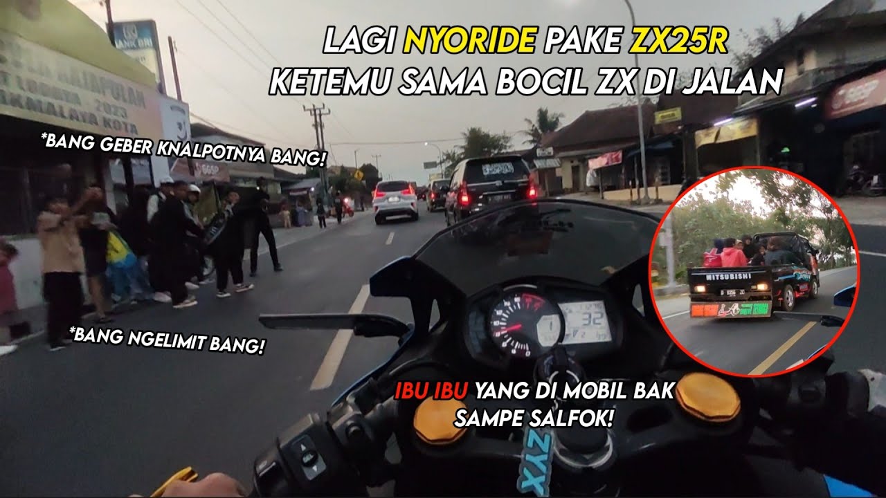 NYORIDE PAKE ZX25R PURE SOUND‼️MALAH BANYAK YANG MINTA GEBER‼️| Reza Motovlog (8)