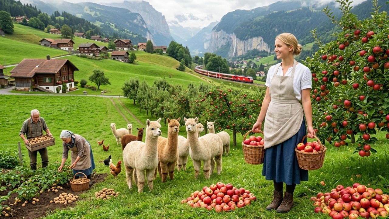Peaceful Farm Life | A Beautiful Harvest Day in the Countryside