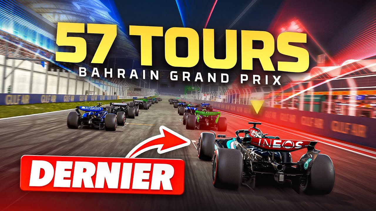 JE TENTE UN LAST TO FIRST ! - 100% Bahrein F1 24