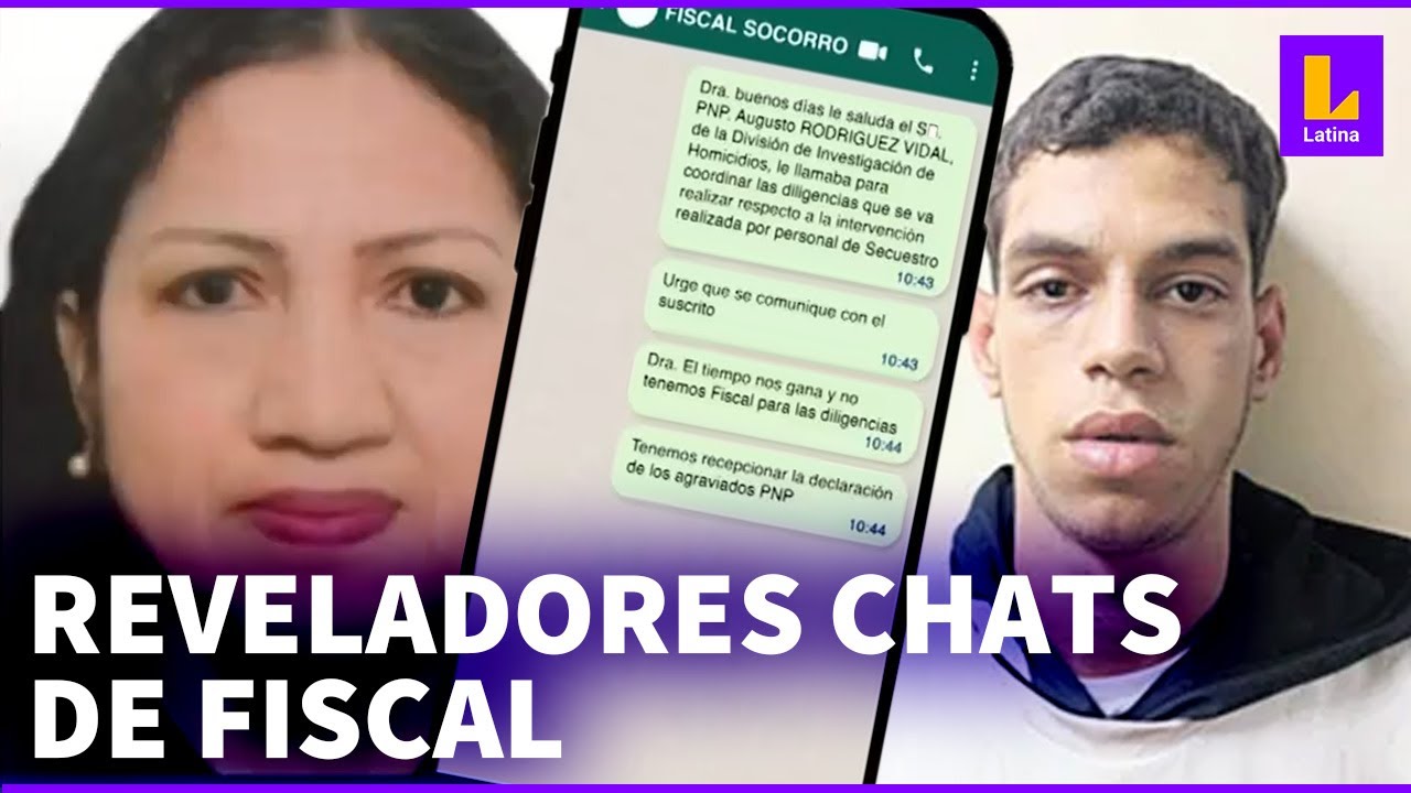 Caso 'Maldito Cris': Reveladores chats de Fiscal que liberó a dos cómplices