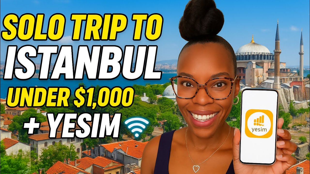 Поездка в Стамбул, Турция, менее чем за 1000 долларов! ✈️ | Как я остаюсь на связи с Yesim eSIM 📶