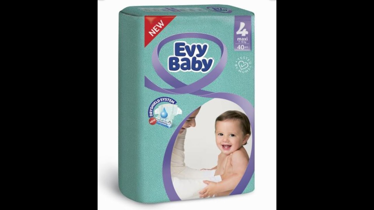 Подгузники Evy Baby 4 (обзор)