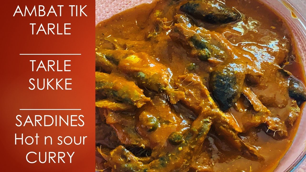 Ambat Tik Tarle | Sardines Hot N Sour Curry| fish ambottik | ambot tik tarle