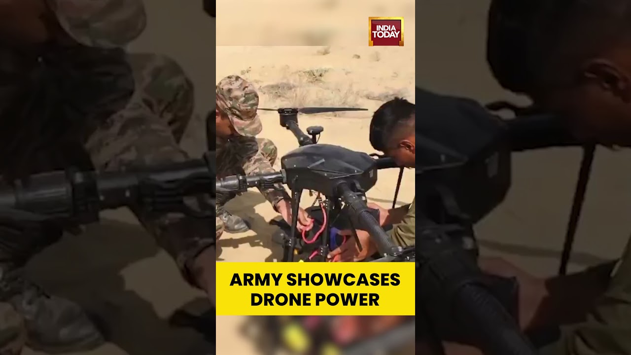 Sky Warriors: Indian Army Showcases Next-Gen Drone Power