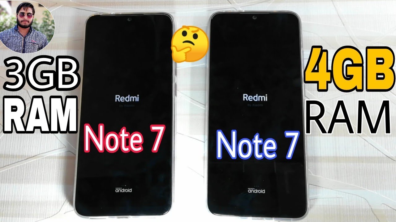 Redmi Note 7 (4GB) vs Note 7 (3GB RAM) Speed Test Comparison?