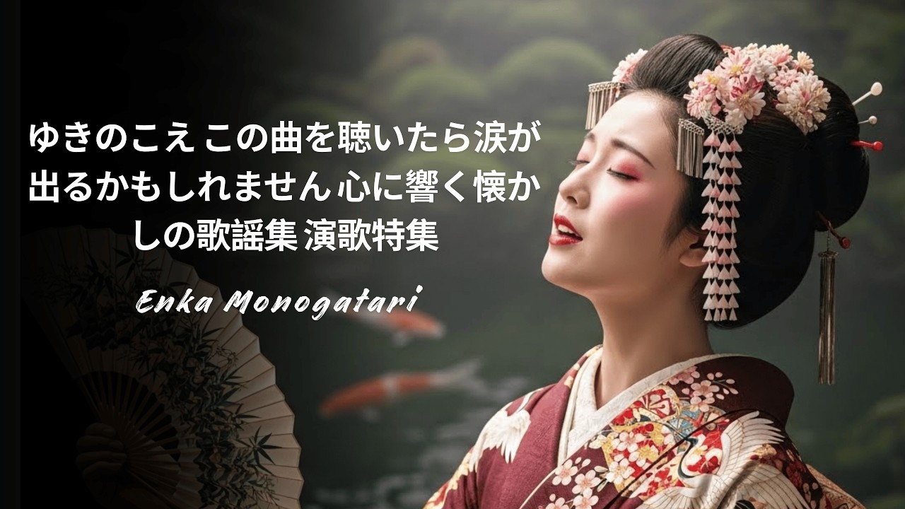 ゆきのこえ  この曲を聴いたら涙が出るかもしれません   心に響く懐かしの歌謡集 演歌特集 |  Enka Monogatari