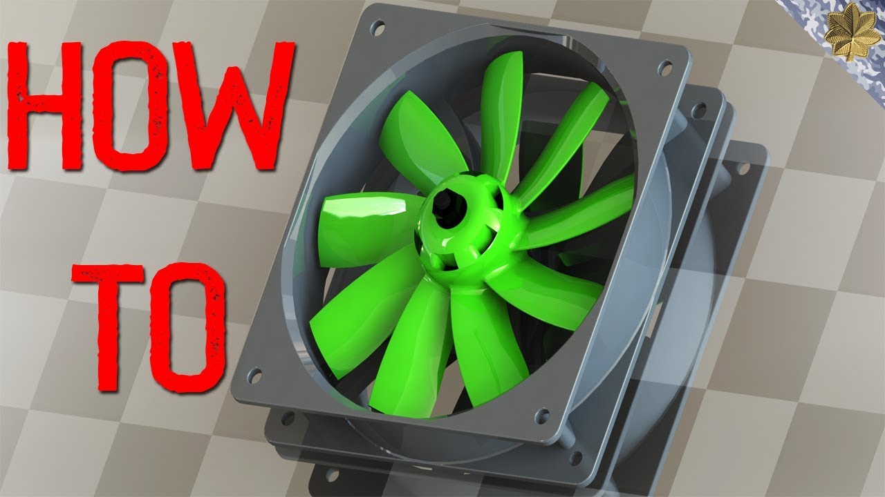 How To Design PC Cooling Fan Blades