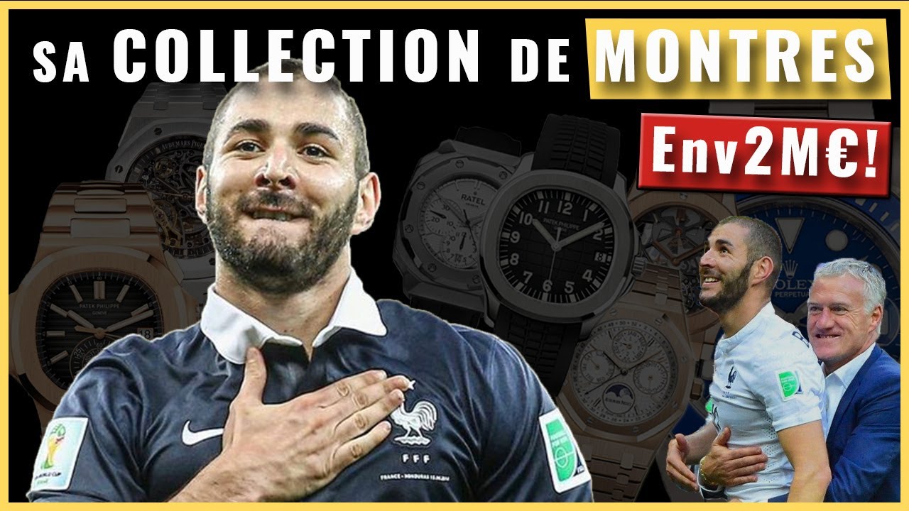 Les montres de Karim Benzema : Plus de choix qu'un AD ! 😱