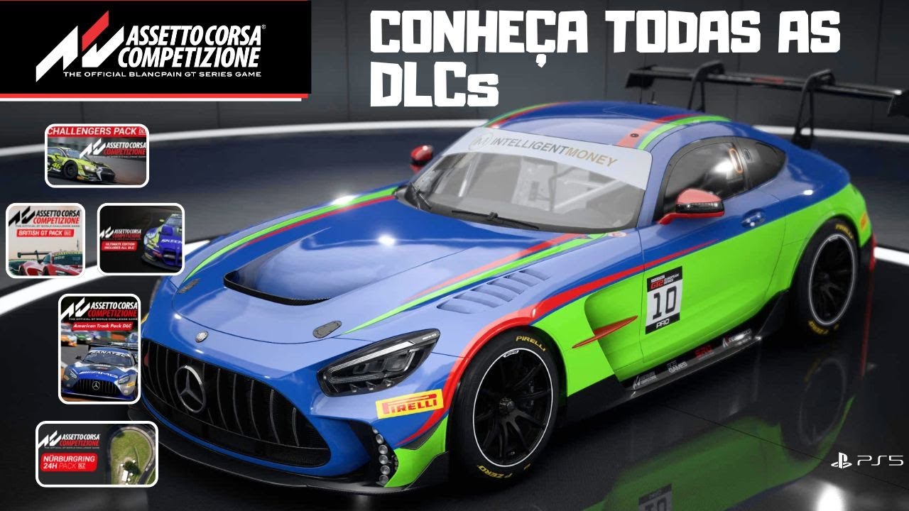 Quais são as DLCs do Assetto Corsa Competizione #scc #assettocorsacompetizione #gameplayvideo