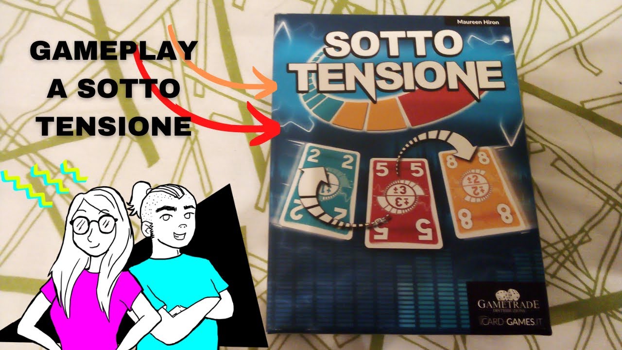 Gioco di carte sotto tensione - gameplay