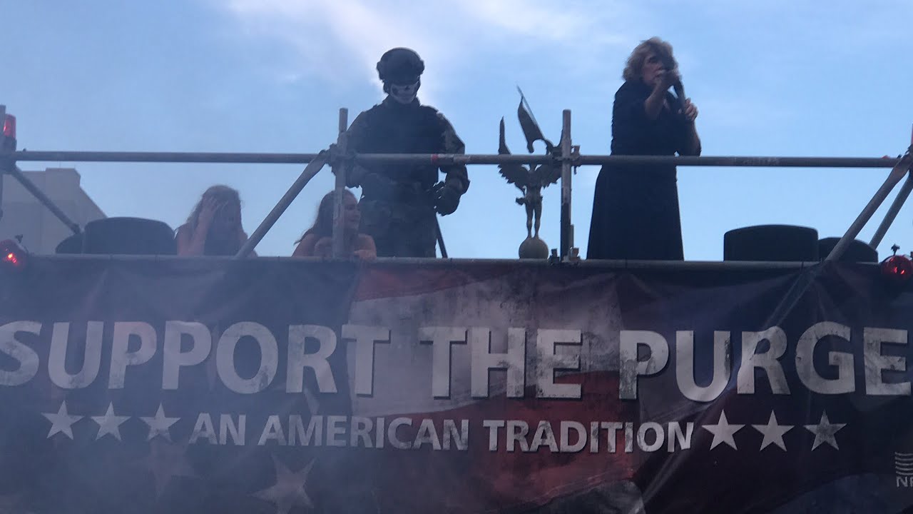 THE Purge ScareZone Halloween Horror Nights 27 (9-15-17) 