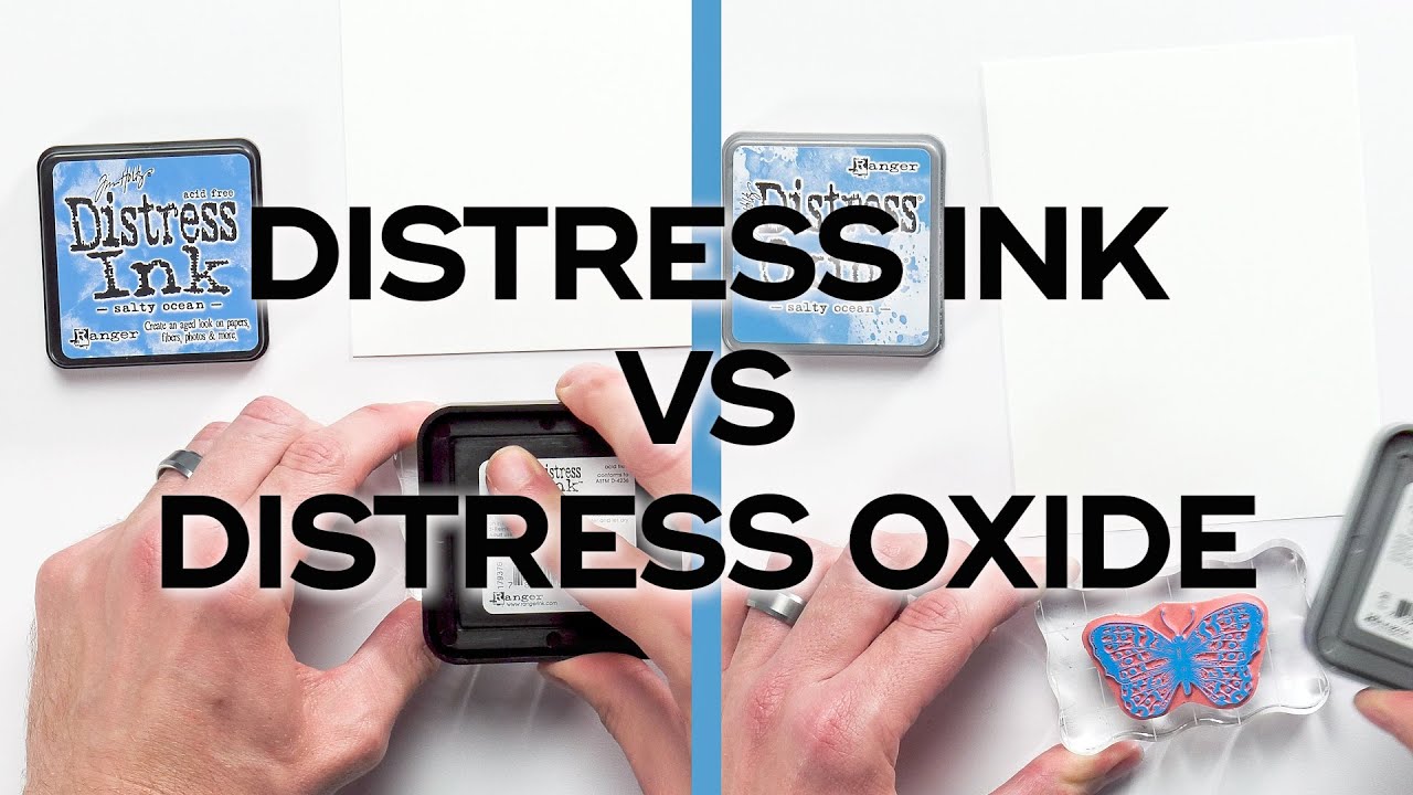 1-Minute Guide: The Difference Between Distress Inks & Oxides
