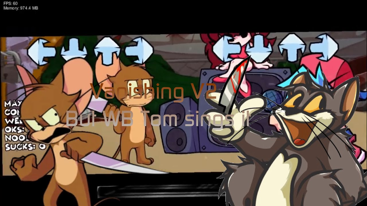 Tom’s alive?! (Vanishing V2 but WB Tom sings it) | FNF Cover