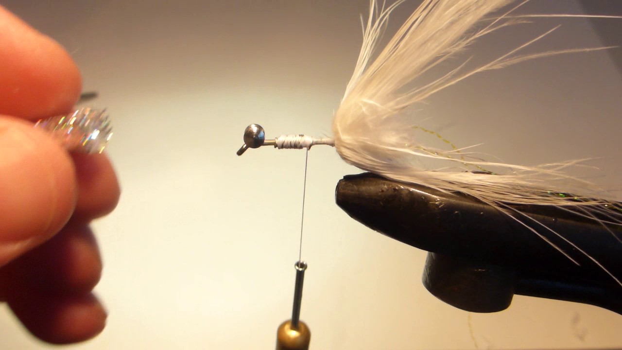 Streamer avec gaine mylar (pêche mouche)