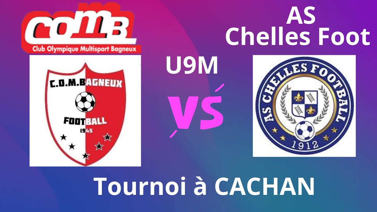 🔴COM BAGNEUX vs 🔵AS CHELLES  U9 ( tournoi de CACHAN)