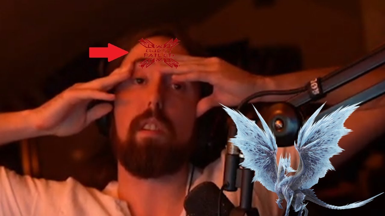 Monster Hunter World: Velkhana Is Too Hard for Asmongold | Reaction
