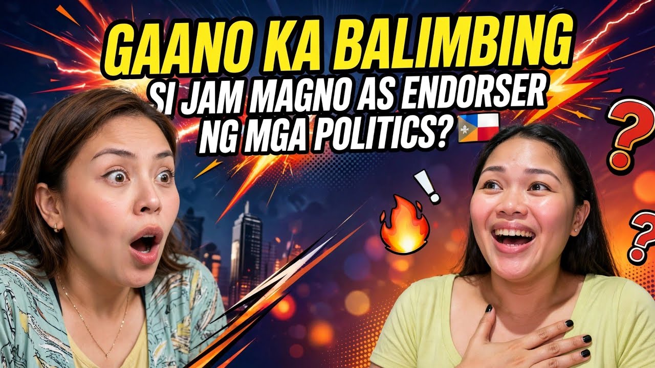 GAANO KA BALIMBING SI JAM MAGNO AS ENDORSER NG MGA POLITICS #viral #jammagno #endoser #fyp #funny 