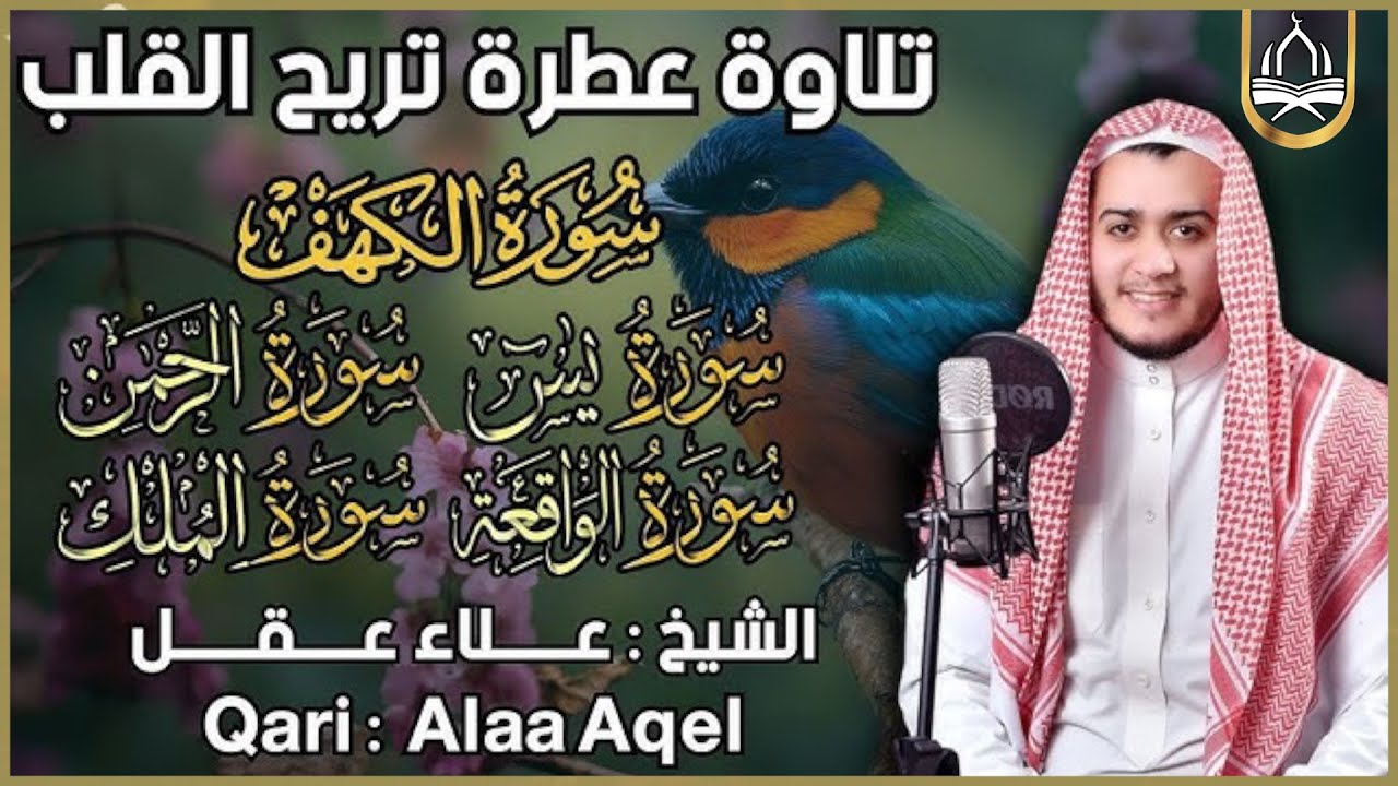 سورة يس، الواقعة، الرحمن، الملك، الكهف تلاوة هادئة تريح القلب استمع بنية الرزق والبركة Sourat Alkahf