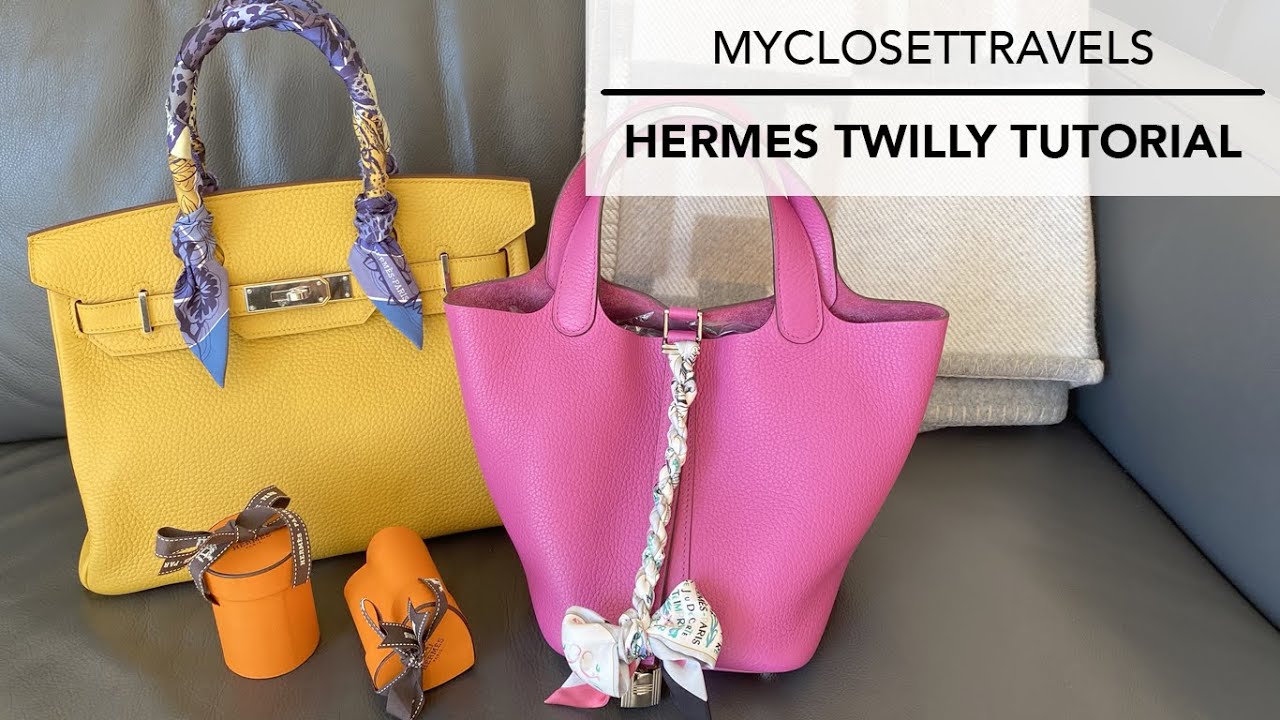 How To Tie Hermes Twillies | myclosettravels