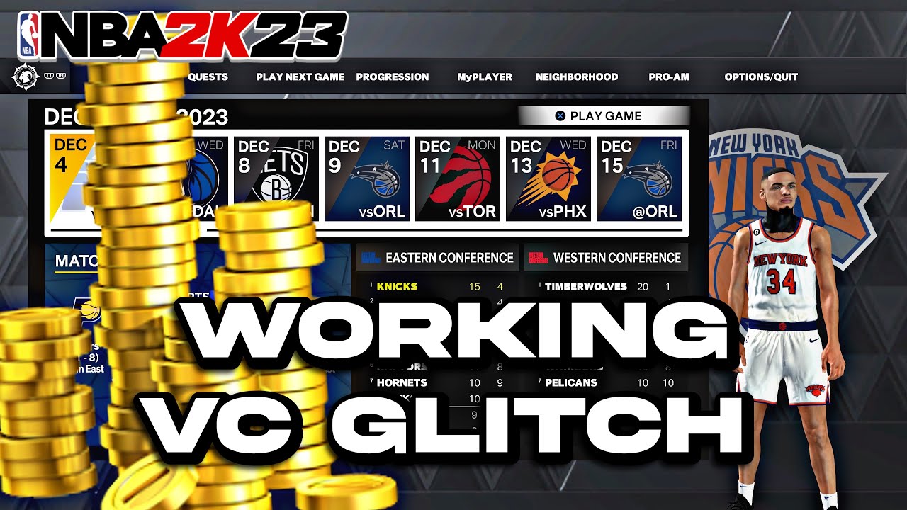 *WORKING* VC MYCAREER GLITCH ON NBA 2K23 CURRENT GEN (30K PER HOUR) 💯‼️