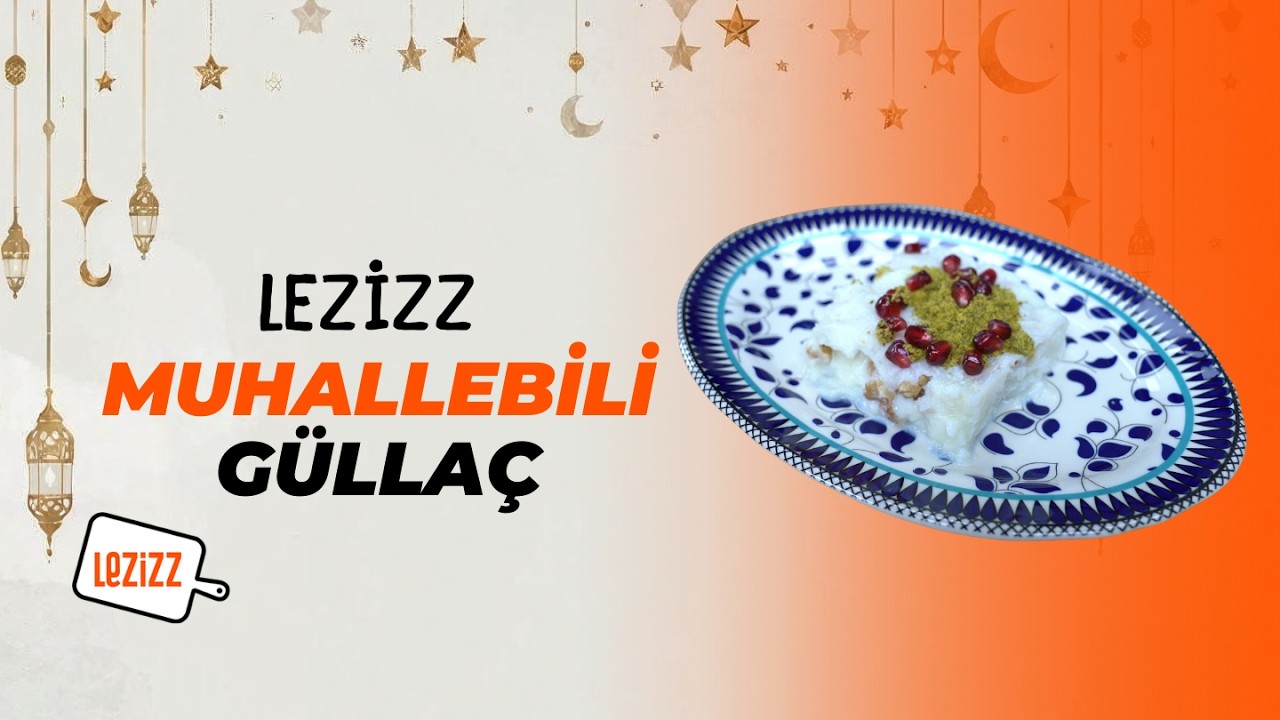 🍮🌙Muhallebili Güllaç Tarifi | İftar Sofralarının Vazgeçilmez Tatlısı