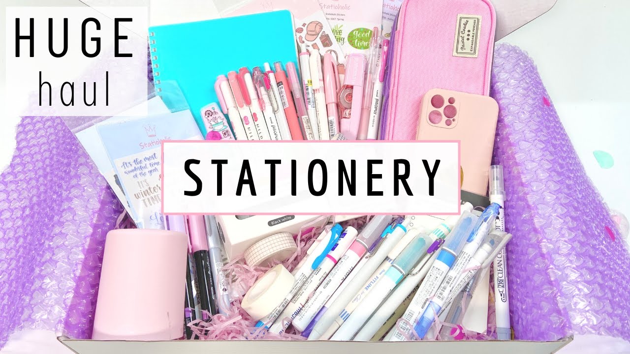 HUGE back to school ONLINE stationery haul | honest reviews & recommendations| Stationery Pal