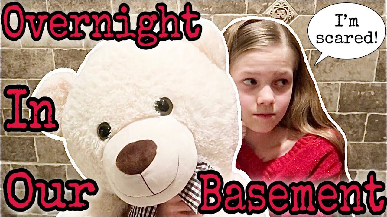 Ночуем в нашем жутком подвале! *Часть 2 (24-часовой челлендж)*