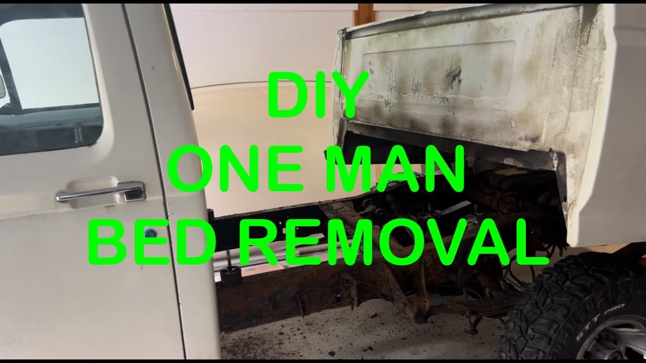 Easy DIY Truck Bed Removal – One-Man Job