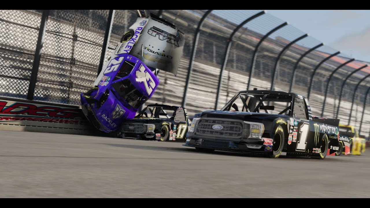 NASCAR Truck Series Crashes #1 - [BeamNG.Drive]