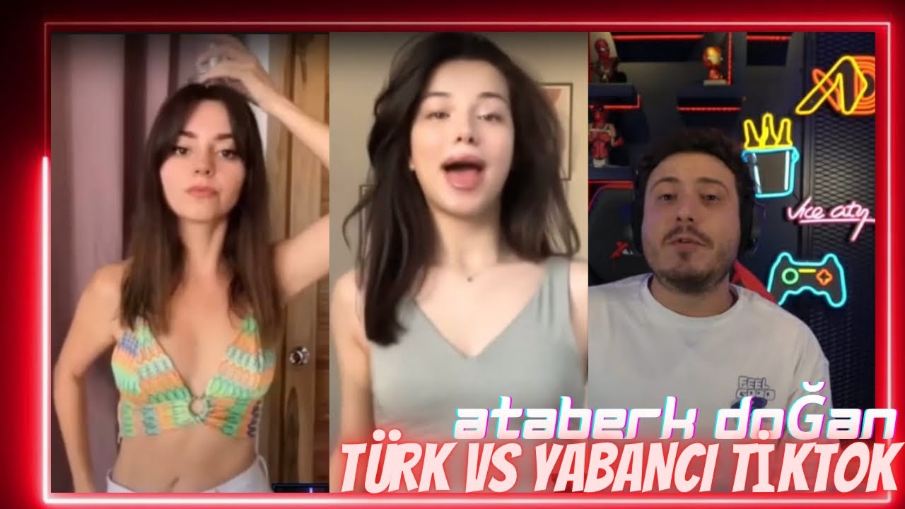 ATABERK DOĞAN - TÜRK VS YABANCI TİKTOK DANS VİDEOLARINI KAPIŞTIRIYOR