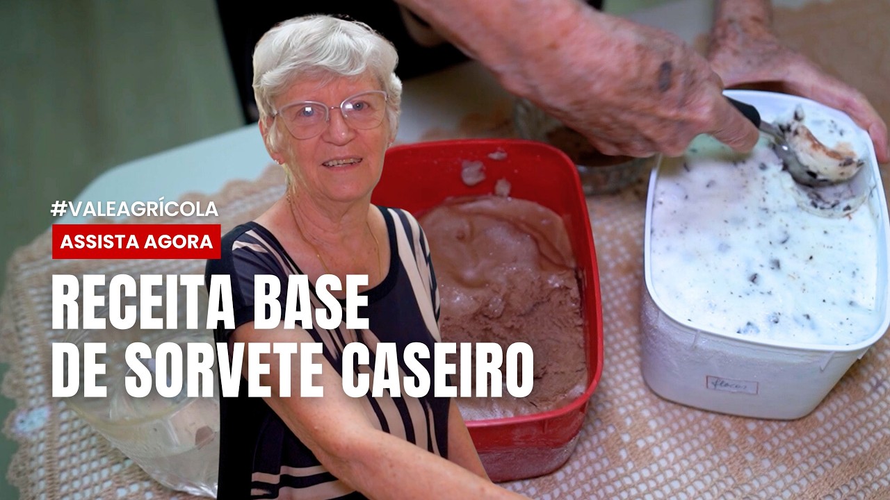 SORVETE CASEIRO FÁCIL: UMA BASE PARA TODOS OS SABORES🍦