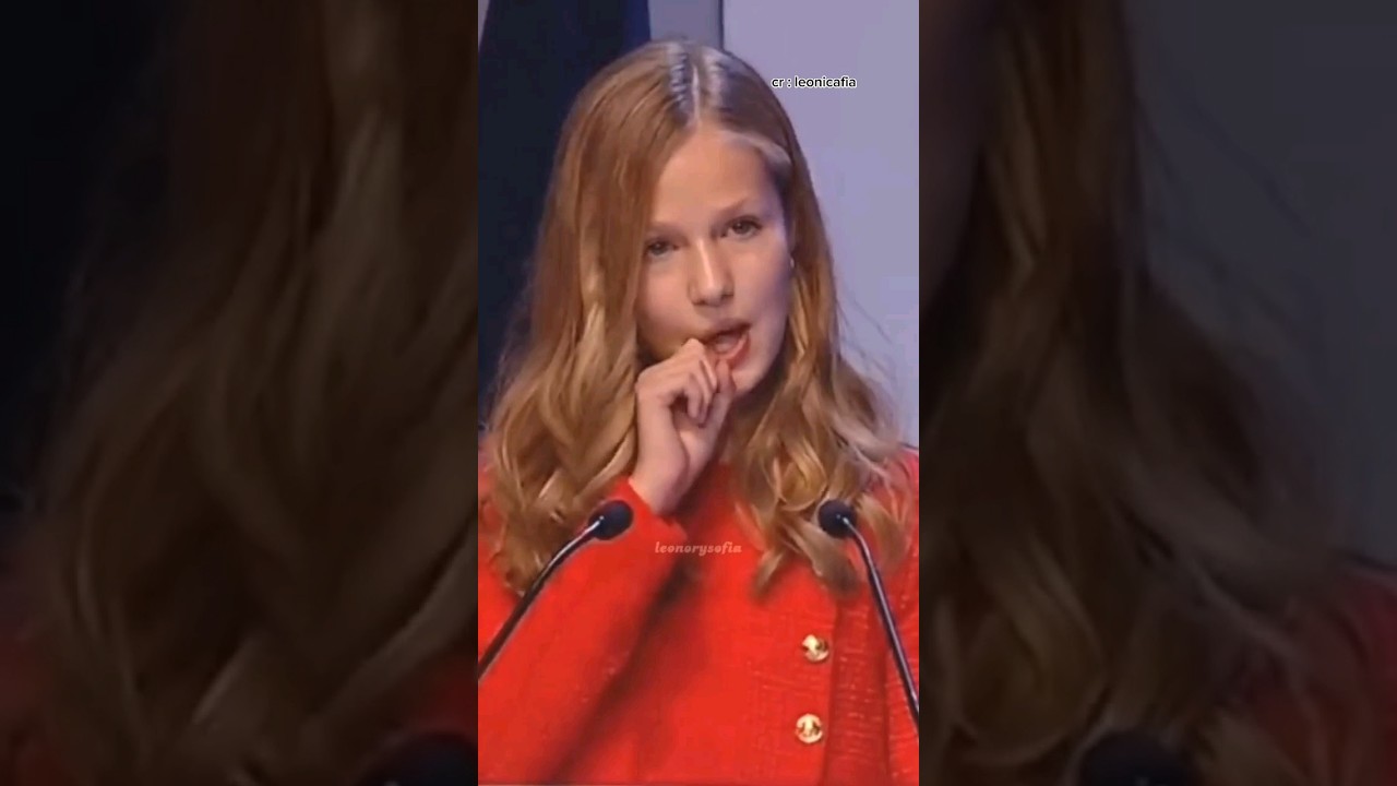 Это одна из привычек принцессы Леонор!