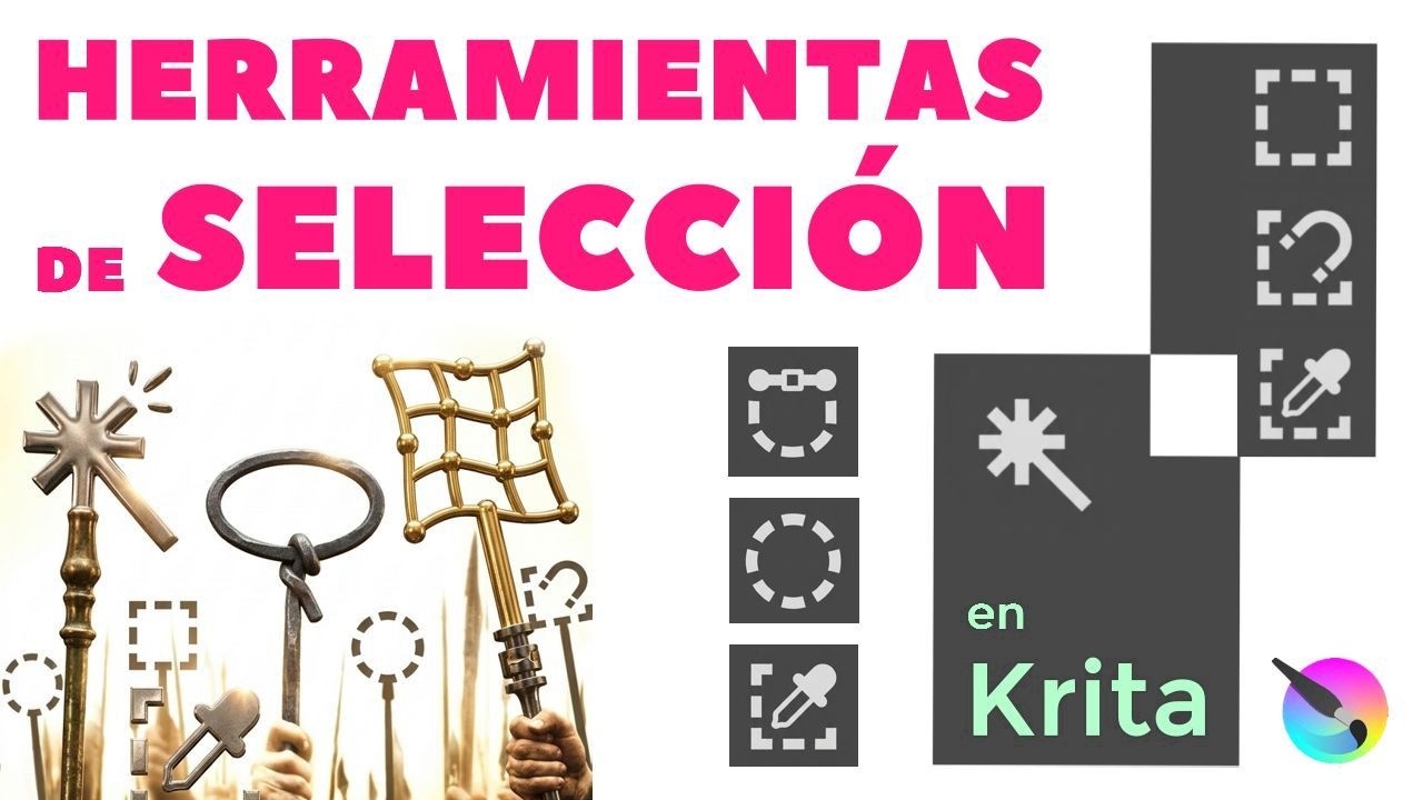 Cómo Usar las Herramientas de Selección de Krita: Secretos y Trucos para Seleccionar en Krita