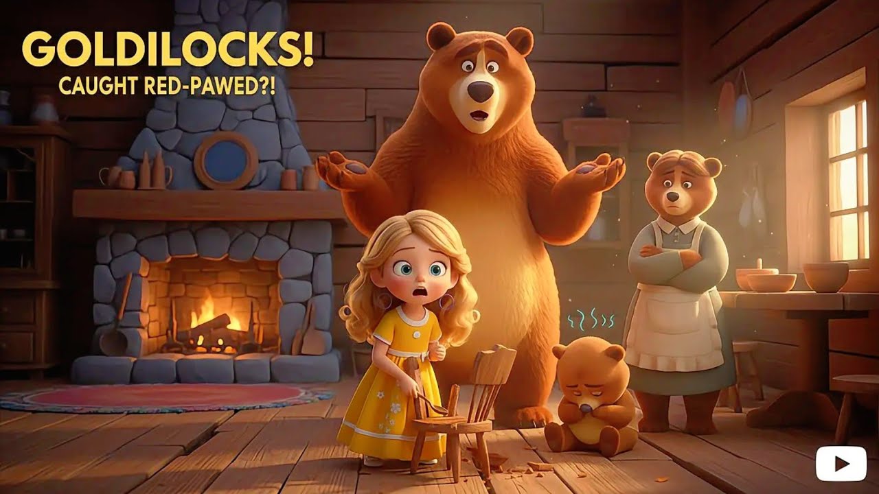 Goldilocks Caught Red-Pawed | Moral Story for Kids