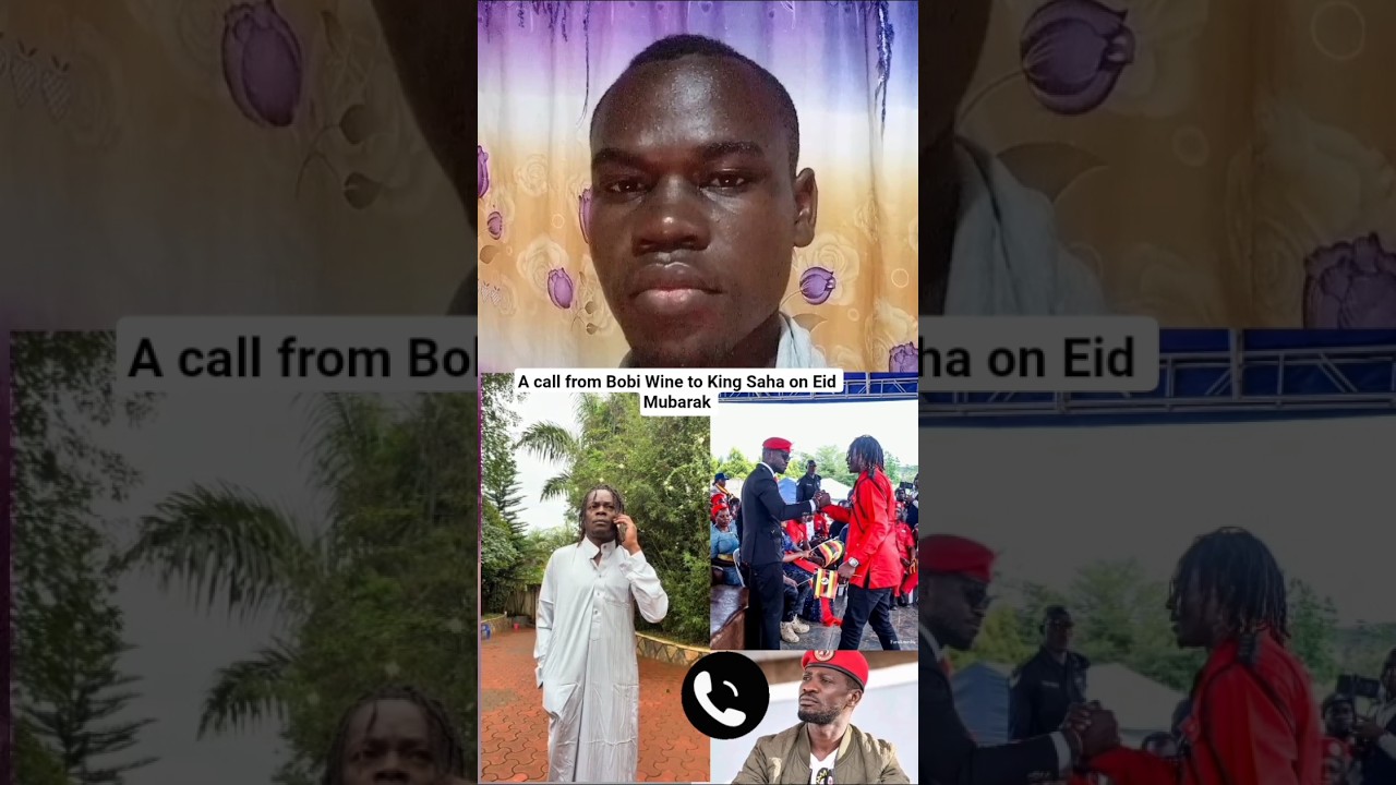 Bobi Wine appreciates King Saha in style & wish him a nice Eid #shorts