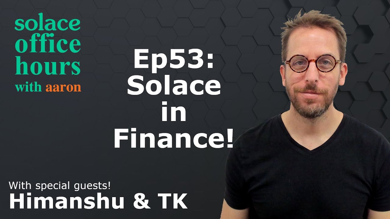 Solace Office Hours - Oct 2025 - Solace in Finance!