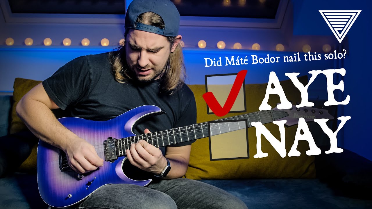 Alestorm's M&aacute;t&eacute; Bodor NAILING it
