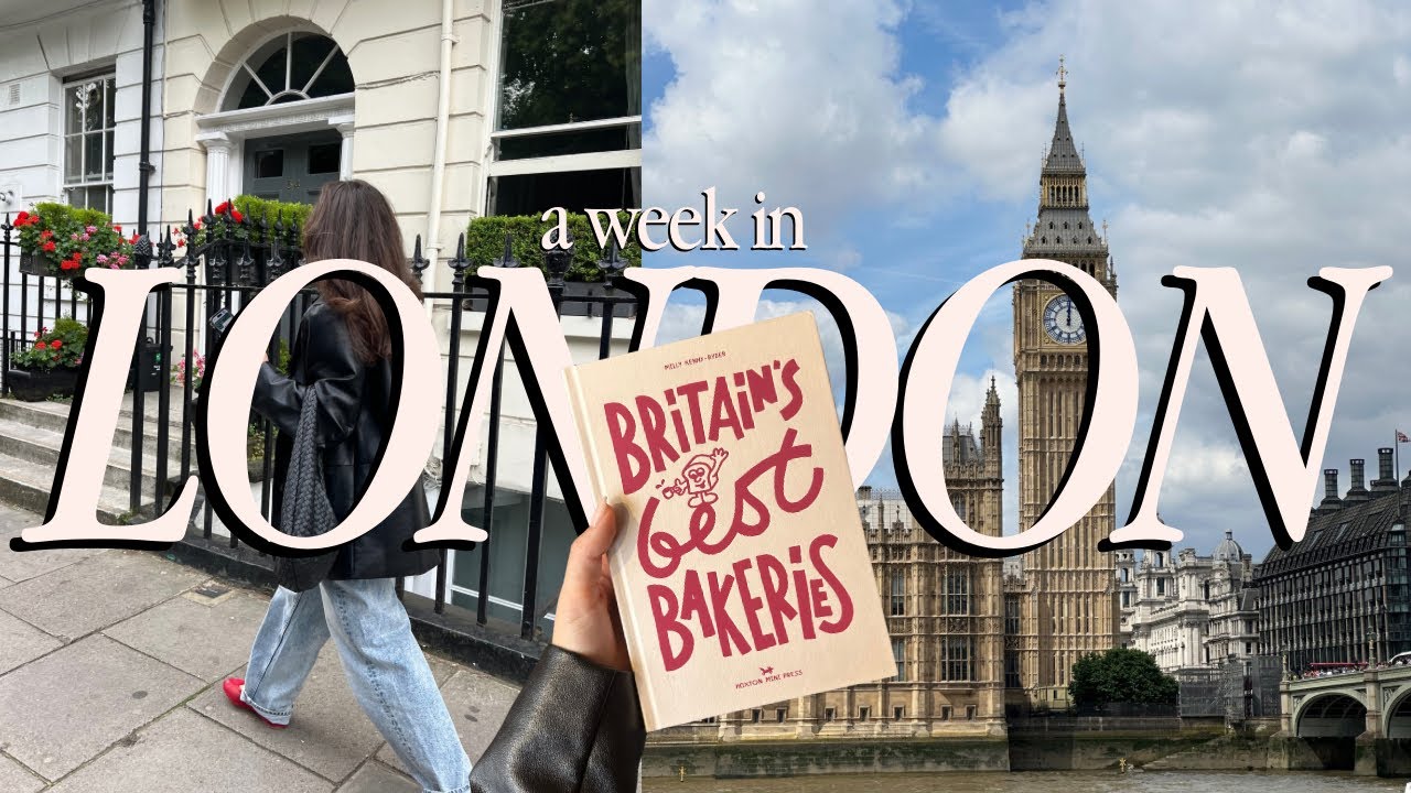 euro summer diaries: london vlog ♡ all my fave things | shopping, coffee shops, daunt books + more