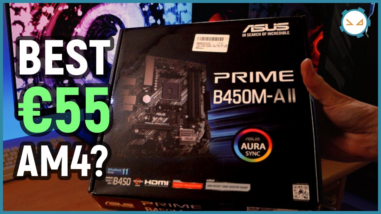 Best Cheap AM4 Motherboard | Asus Prime B450M-A II Unboxing
