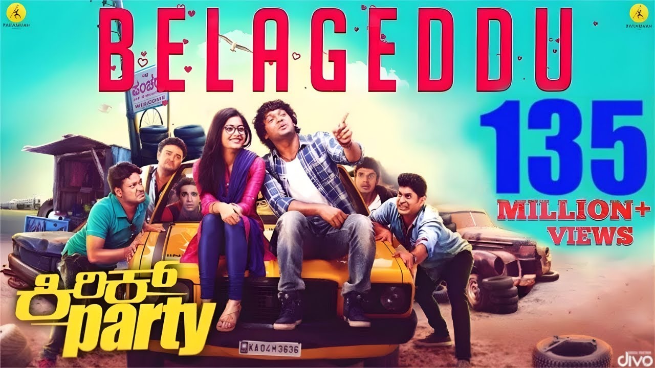 Belageddu - Kirik Party | Rakshit Shetty | Rashmika Mandanna | Vijay Prakash | B Ajaneesh Lokanath