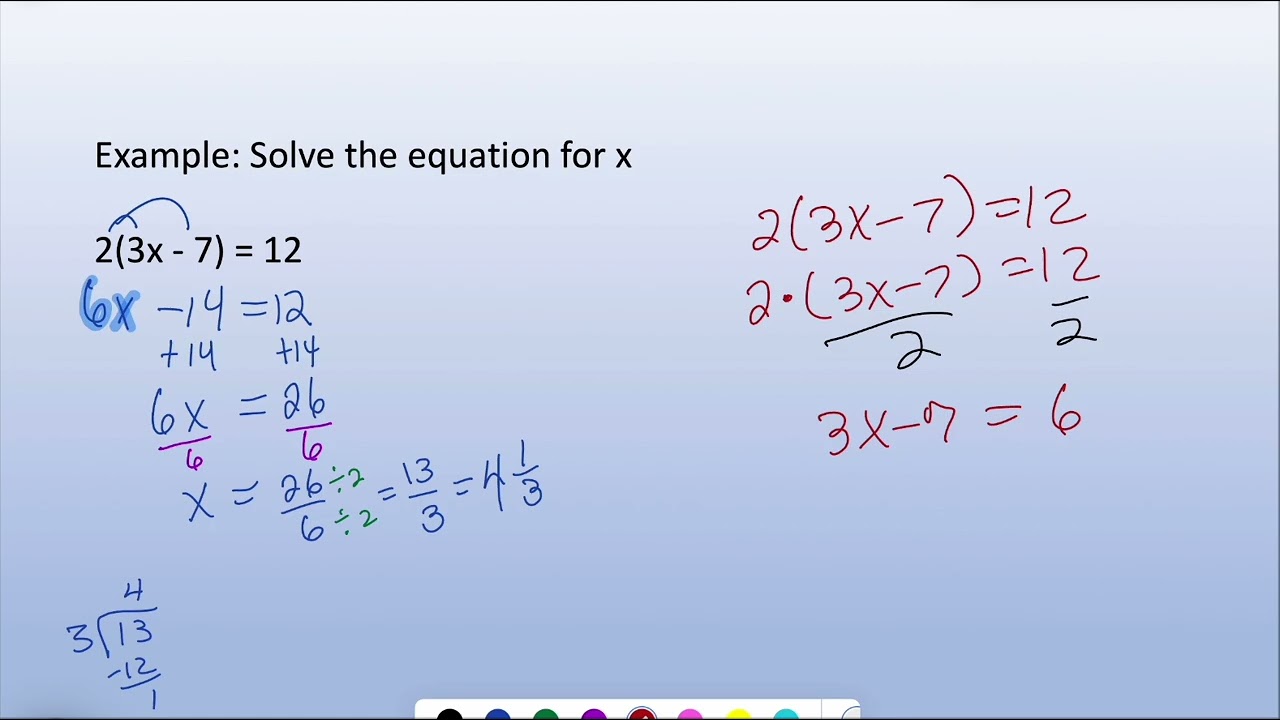 Nursing math Review of basic Algebra and exponential equations Week 9 (MAT125 Joyce)