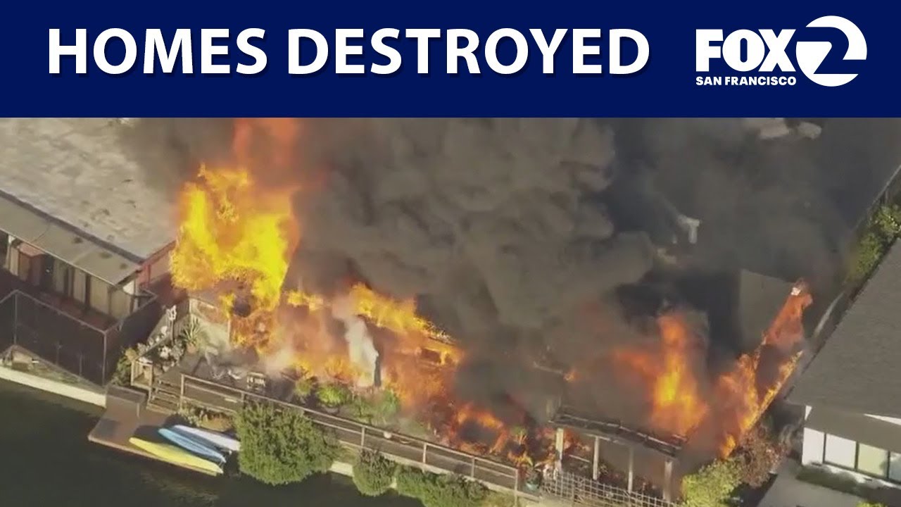 Fast-moving fire engulfs two Alameda homes | KTVU