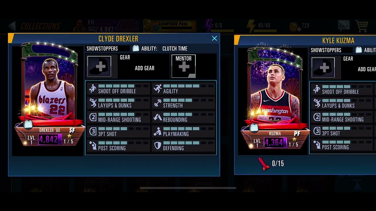 Nba all showstopper and finals winner 2022  cards