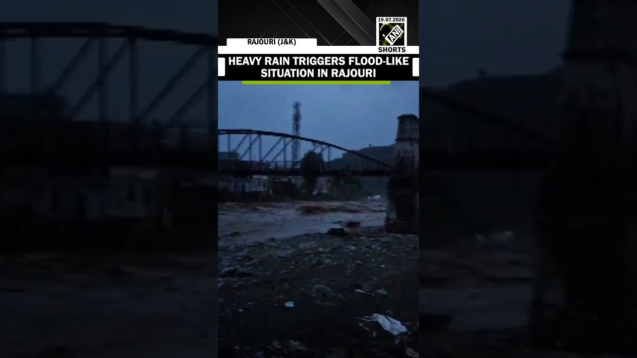 Heavy rainfall triggers flood-like situation in Jammu and Kashmir's Rajouri