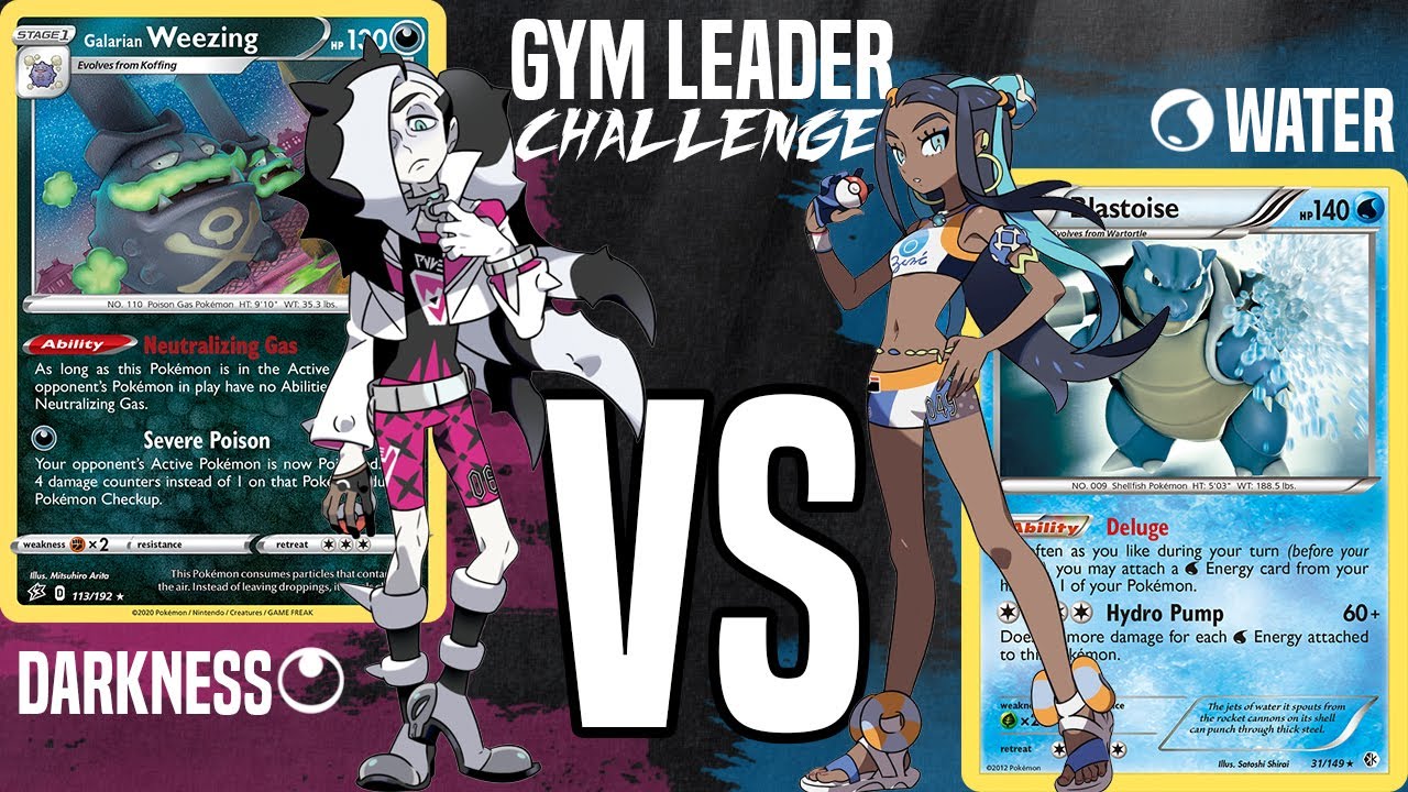 Darkness VS Water, which Gym Leader will come out on top?